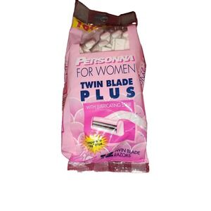 Vintage Pink PERSONNA Razors Women Twin Blade+ 1998 Sealed NOS Rare, Prop 12 NEW